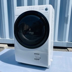美品✨2021年製 SHARPドラム式洗濯乾燥機 配達設置⭕️ 募集