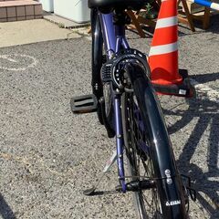 自転車 OFFICE PRESS ALUMINIUM6061 28インチ フレームサイズ510 変速あり ブルー【ユーズドユーズ名古屋天白店】J2687