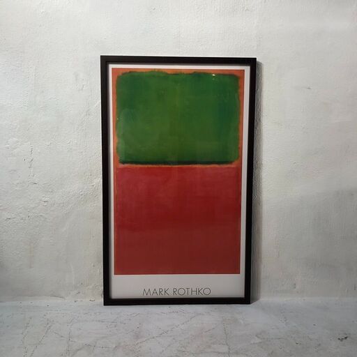 ✨期間限定・特別価格✨Mark Rothko Green Red on Orange マーク・ロスコ アートポスター 世界の絵画 インテリア雑貨