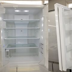 6ドア冷蔵庫（451L）Panasonic NR-FVF452 2017年製 中古品 G00292