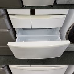 6ドア冷蔵庫（451L）Panasonic NR-FVF452 2017年製 中古品 G00292