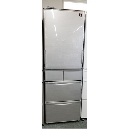 5ドア冷蔵庫（412L） シャープ　SJ-W412D 2018年製 中古品　【G02379】