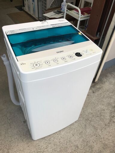 【動作保証あり】Haier ハイアール 2018年 JW-C45A 4.5kg 全自動洗濯機 ②【管理KRS598】