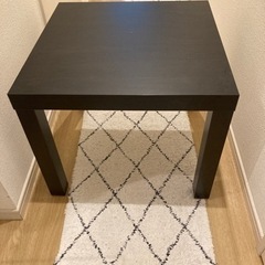 IKEA(イケア) LACK ブラックサイドテーブル