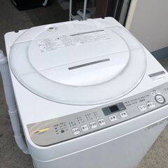 動作保証あり】SHARP シャープ 2020年 ES-GE7D 7.0kg 全自動洗濯機【管理