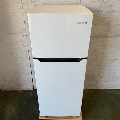 【Hisense】ハイセンス 冷凍冷蔵庫 容量120L 冷凍室29L 冷蔵室91L HR-B12C 2019年製