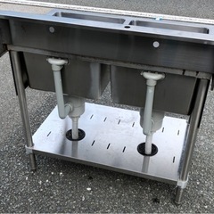 ⭐︎中古品　マルゼン　2槽シンク　900×600×800mm 厨房用品⭐︎