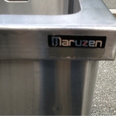 ⭐︎中古品　マルゼン　2槽シンク　900×600×800mm 厨房用品⭐︎