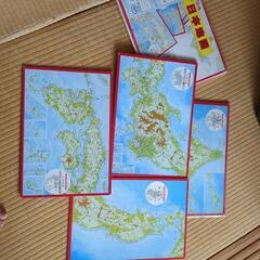 日本地図パズル４枚組