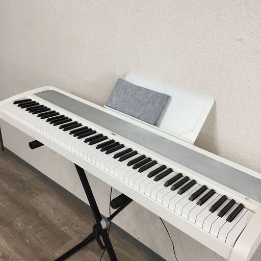 8/1 終 2017年製 KORG B1 デジタル電子ピアノ 88鍵盤 フットペダル付き 菊MZ