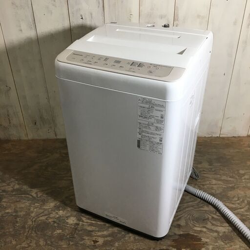 8/2 終 2023年製 Panasonic 7.0kg 全自動電気洗濯機 NA-F7PB1 動作確認済み 菊NS