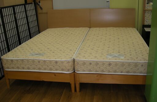 R234 FranceBed キングサイズ、20cmマットレスセット、幅198cm 美品