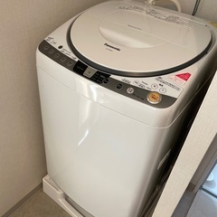 2013年製 パナソニック全自動洗濯機(8.0kg)