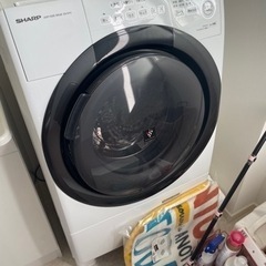 【ネット決済】ドラム洗濯機　SHARP