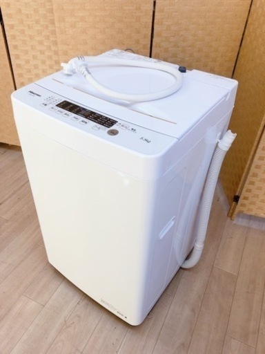 【引取】Hisense ハイセンス HW-K55E 2021年製 5.5kg 全自動洗濯機