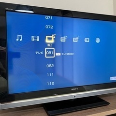 SONY BRAVIA 40V型(KDL-40V5) ＋テレビ台付き