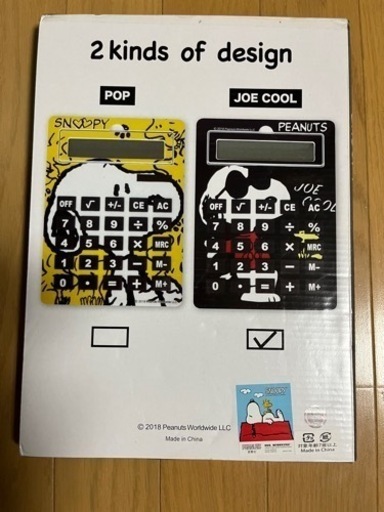 スヌーピーBIGCalculator・・新品