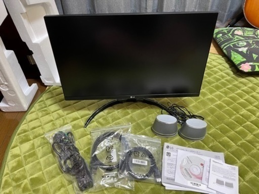 LG フレームレスモニター23.8インチ / WQHD＆スピーカー