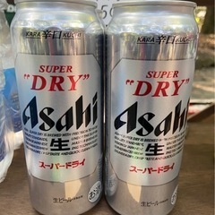 【残り2ケース】Asahi スーパードライ 500ml ロング缶...