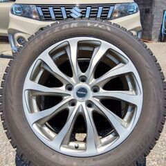 冬17インチ エスクード専用【希少な ボルト付き+ハブリング付き】スズキ エスクード【富山】215/55R17 人気の ブリヂストン 中古4本 17インチ 車検対応 冬17インチ エスクード専用【希少な ボルト付き+ハブリング付き
