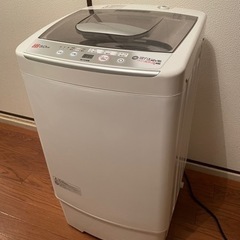 【ネット決済】1人用洗濯機　中古美品　