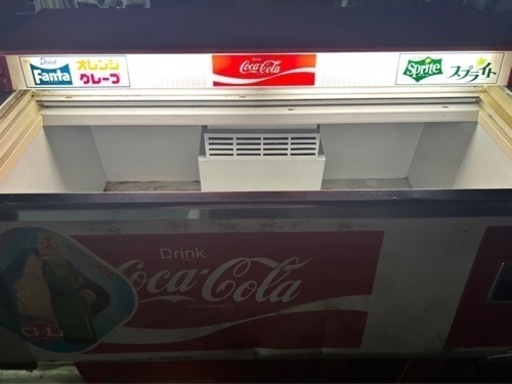 コカコーラ冷蔵庫レトロ