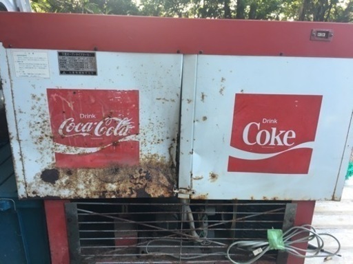 コカコーラ冷蔵庫レトロ