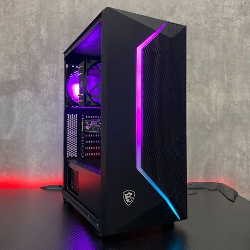 MSIガラスケース Corei7 RX570  メモリ24GB SSD512GB ゲーミングPC キャッシュレス決済OK