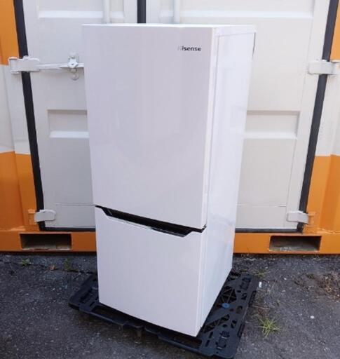 ■取引決定済■2020年製■ハイセンス (大容量150L) 冷蔵庫 パールホワイト HR-D15C  自動霜取り