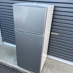 【終了】シャープ2ドア冷蔵庫2018年式 SJ-H12D-S