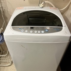 【無料お譲り！】取引は7/27まで！　全自動洗濯機DAEWOO ...
