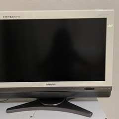 SHARP 26型テレビ　2010年製