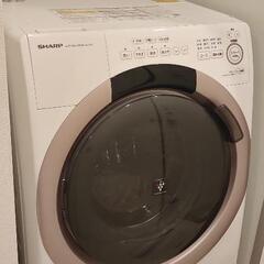 【ネット決済・配送可】シャープ ドラム式 洗濯乾燥機 ES-S7...