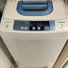 日立　洗濯機　NW-5TR