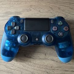 美品! PS4 DUALSHOCK4 コントローラー ブルークリ...