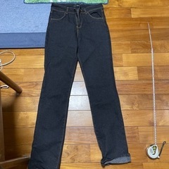 超美品STRETCH JEANS ジーンズ黒　70センチ