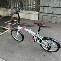 高級 折りたたみ自転車  本日掲載終了致します 未使用 超綺麗20インチ