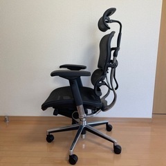 エルゴヒューマン　ベーシック　黒　オフィスチェア