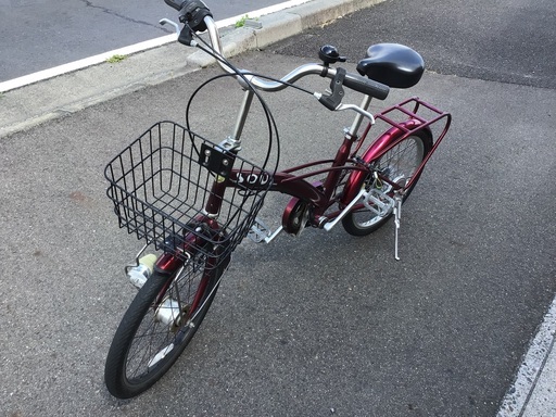 20インチ.変速.オートライト.前カゴ付き整備済中古自転車 Pro-vocatio