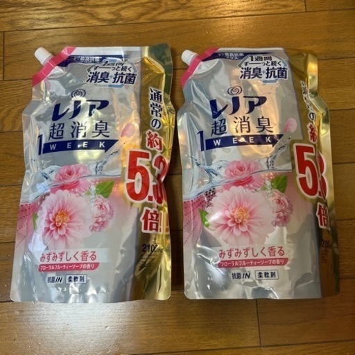 【7/26まで】レノア超消臭1week 2100ml フローラルフルーティーソープのかおり