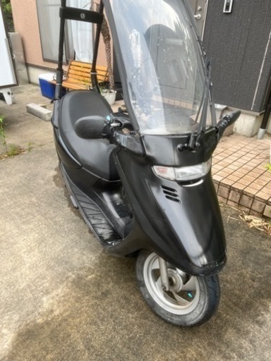 フード付き90cc原動付き自転車