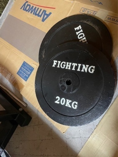 ダンベルプレート　20kg×２枚