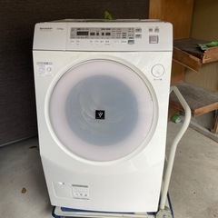 SHARP 6キロ　ドラム洗濯機　乾燥機