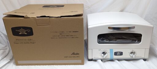 【!!美品!!】Aladdin グラファイトトースター AET-GS13C 2022年製　ag-ad265