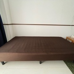 ニトリ　マットレス一体型シングルベッド