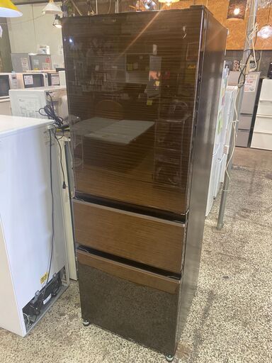 【愛品館市原店】三菱 2022年製 330L 3ドア冷蔵庫 MR-CX33G-BR【愛市IR015702-104】