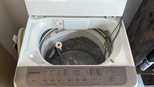 【22年製】パナソニック洗濯機　NA-F60PB15 Panasonic