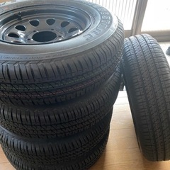 【大幅値下げ】ジムニーシエラjb74 純正タイヤ&ホイール5本セット