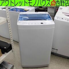 洗濯機 6.0kg 2019年製 ハイアール JW-C60FK ...