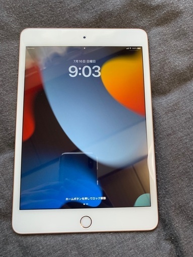 41,000円　Apple iPad mini5 Wi-Fi＋Cellular 64GB ゴールド　本体のみ